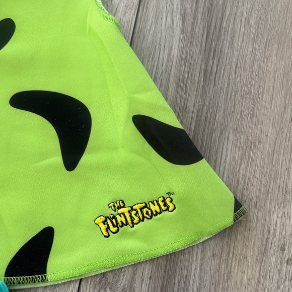 Spirit Neon‎ Green and Black Kids Costume Bib - Picture 7 of 9